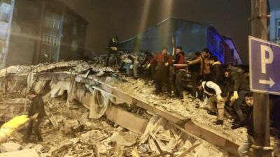 Malatya'da 6 Şubat depremlerinde yıkılan Palmiye Sitesi A Blok davasında