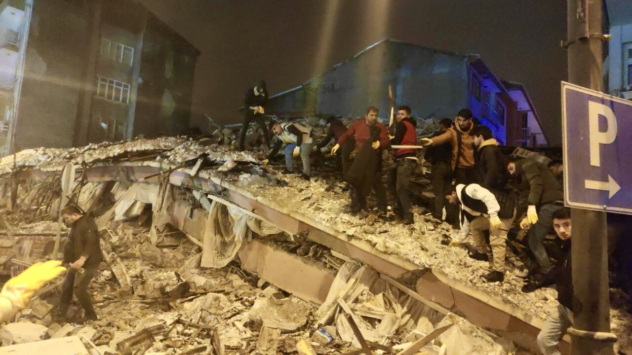 Malatya'da 6 Şubat depremlerinde yıkılan Palmiye Sitesi A Blok davasında