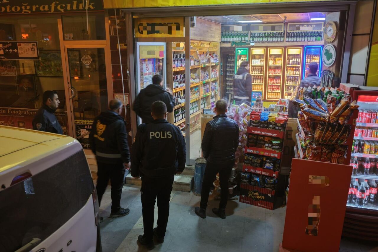 Malatya genelinde yılbaşı tedbirleri kapsamında gerçekleştirilen denetimlerde 109 tekel bayii