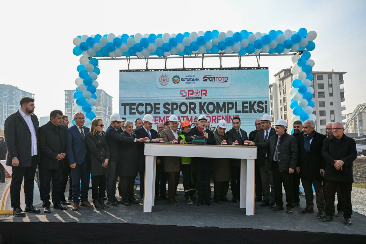 Malatya Büyükşehir Belediyesi tarafından Tecde Mahallesi’nde hayata geçirilecek Tecde Spor