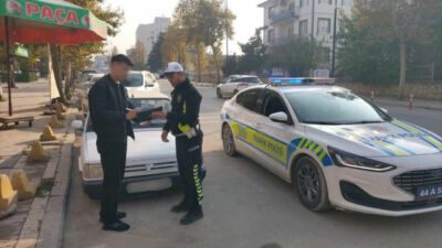 Malatya’nın en işlek bölgelerinden biri olan İnönü Caddesi’nde drift yapan