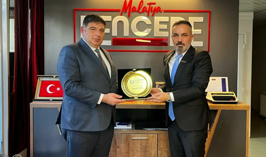 ULUSKON Malatya Şube Başkanı Özcan Polat ve beraberindeki heyet, Malatya