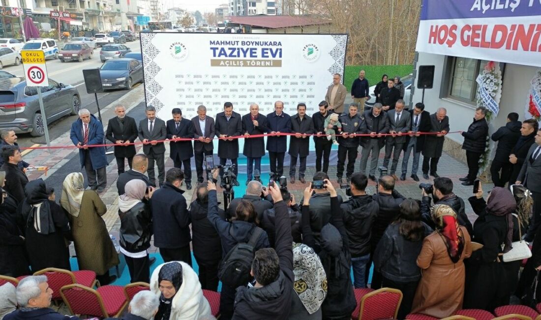 Yeşilyurt Belediyesinin destekleriyle, merhum Mahmut Boynukara anısına yaptırılan ve modern
