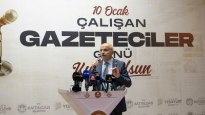 Başkan Sami Er: “Basın Toplumun Gören Gözü, İşiten Kulağı ve Konuşan Vicdanıdır” 10 Ocak Çalışan Gazeteciler Günü programında konuşan Malatya Büyükşehir Belediye