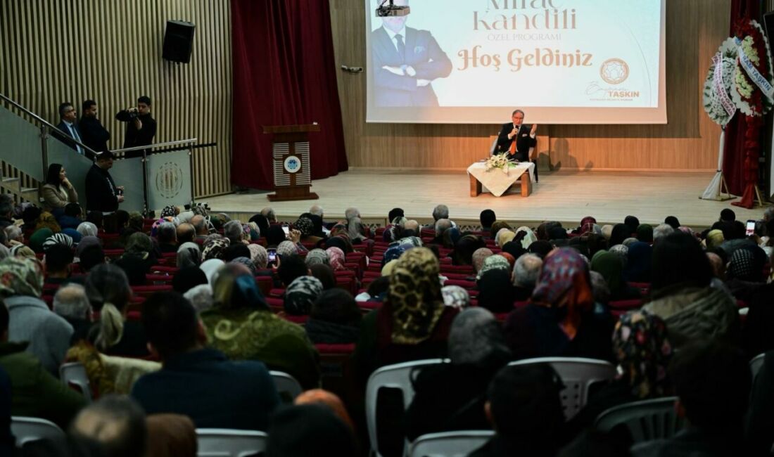 Battalgazi Belediyesi’nin Miraç Kandili dolayısıyla düzenlediği programda Prof. Dr. Mustafa
