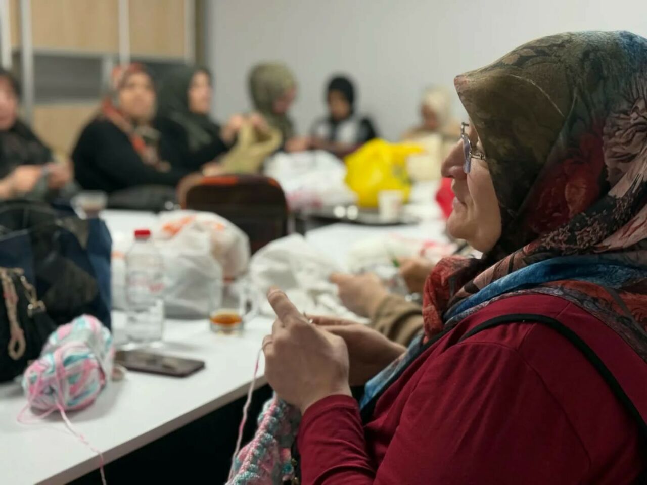 Yeşilyurt Belediyesi Kültür ve Sanat Merkezlerinde açılan el sanatları kursları,