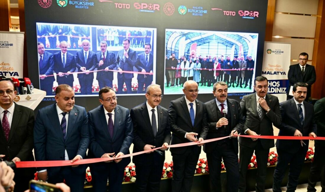 Milli Eğitim Bakanı Yusuf Tekin, Malatya’da spor tesisleri ve özel
