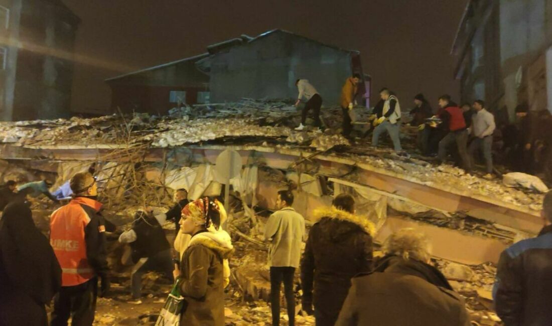 Malatya’da 6 Şubat depremlerinin ikinci sarsıntısında yıkılarak 4 kişinin hayatını