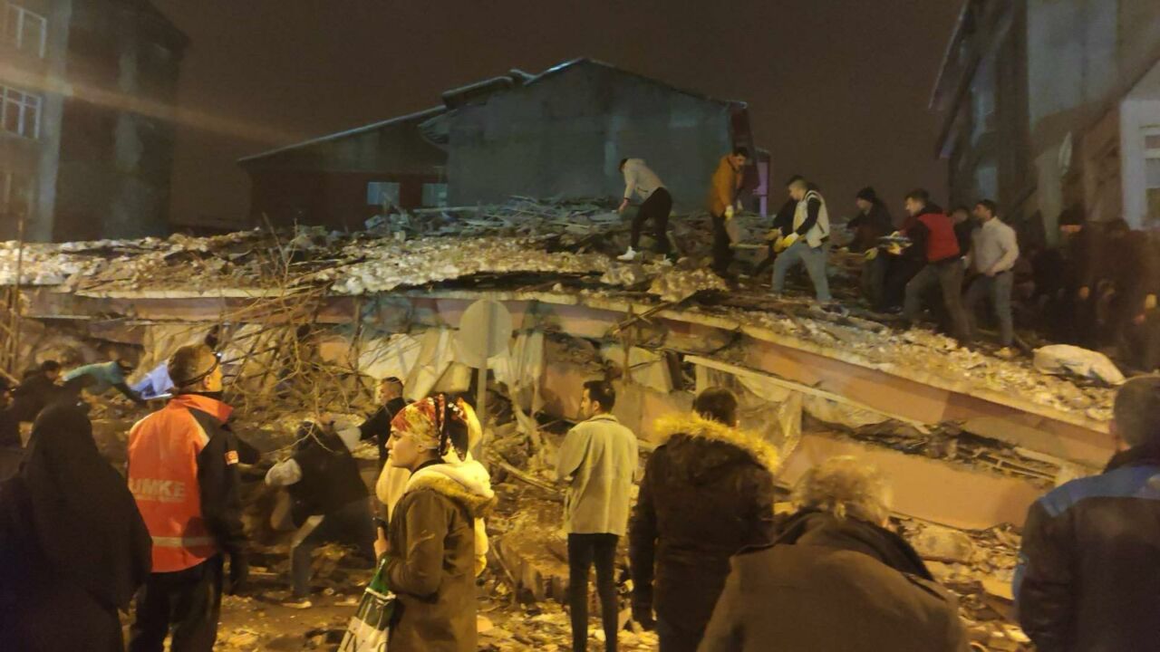 Malatya’da 6 Şubat depremlerinin ikinci sarsıntısında yıkılarak 4 kişinin hayatını