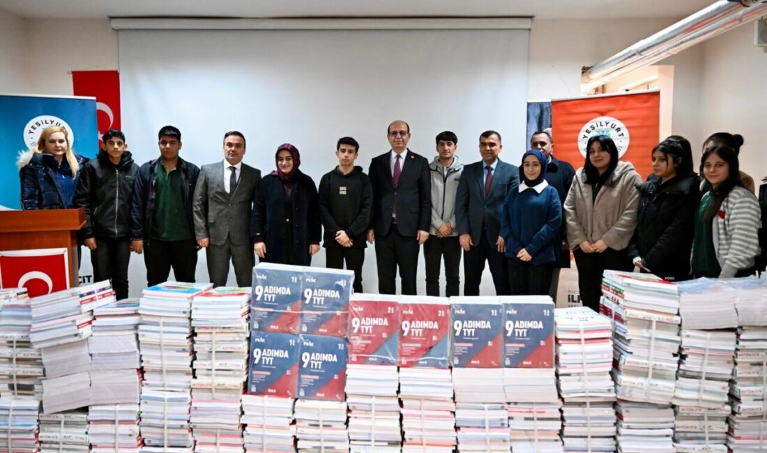 Yeşilyurt Belediyesi, üniversite sınavına hazırlanan öğrencilere yönelik eğitim desteklerini sürdürüyor.