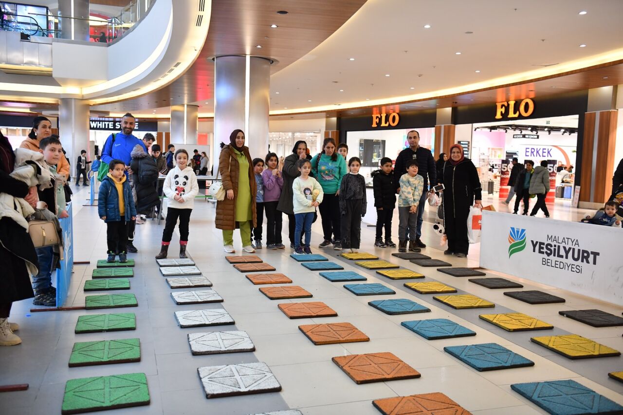 Yeşilyurt Belediyesi tarafından sömestr tatiline özel düzenlenen Geleneksel AVM Sömestr