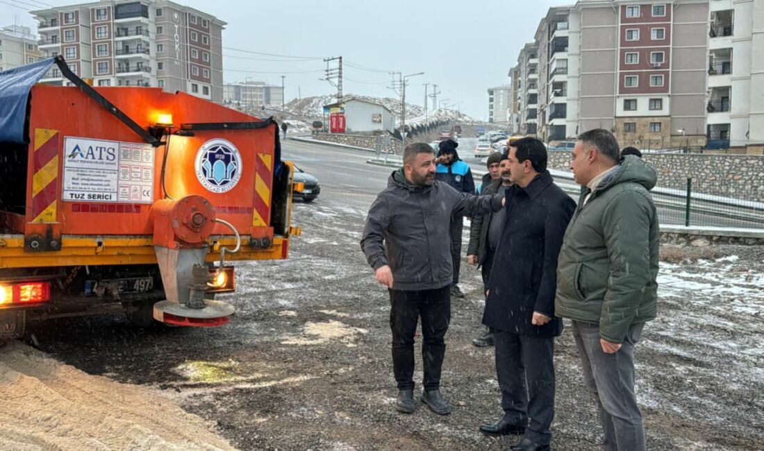 Battalgazi Belediye Başkanı Bayram Taşkın, Malatya’da etkili olmaya başlayan kar