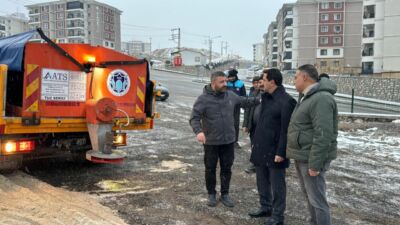 Battalgazi Belediye Başkanı Bayram Taşkın, Malatya’da etkili olmaya başlayan kar