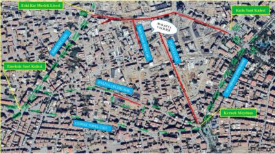Malatya kent merkezinde altyapı hizmetlerini güçlendirmek amacıyla önemli bir çalışma