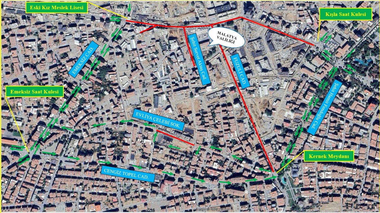 Malatya kent merkezinde altyapı hizmetlerini güçlendirmek amacıyla önemli bir çalışma