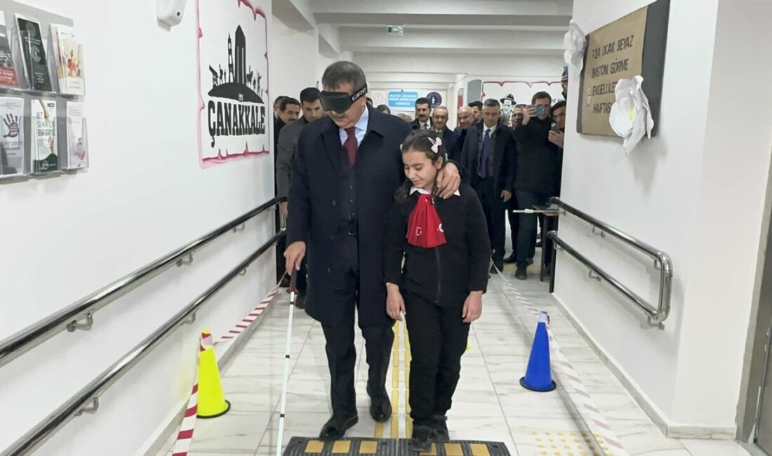 Millî Eğitim Bakanı Yusuf Tekin, 7–14 Ocak Beyaz Baston Görme