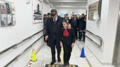 Millî Eğitim Bakanı Yusuf Tekin, 7–14 Ocak Beyaz Baston Görme
