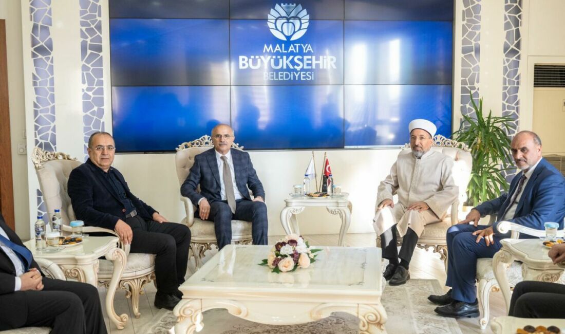 Mirac Kandili programları kapsamında Malatya’ya gelen Diyanet İşleri Başkanı Prof.