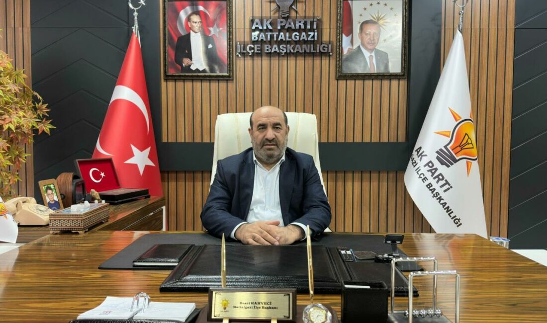 AK Parti Battalgazi İlçe Başkanı Basri Kahveci, 10 Ocak Çalışan