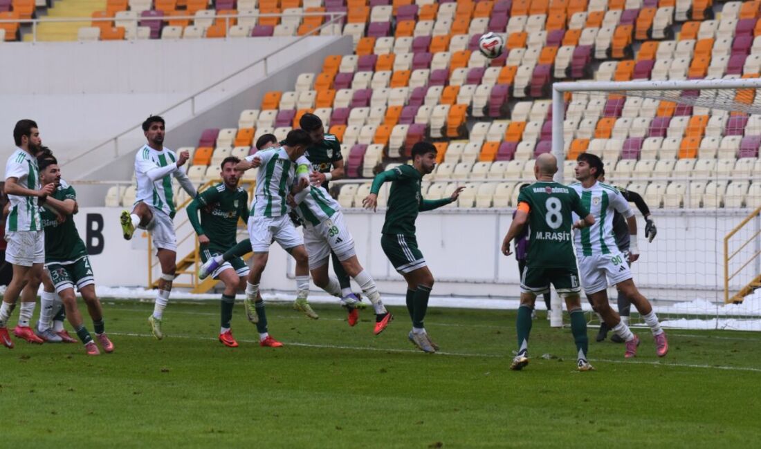TFF 3. Lig 2. Grupta mücadele eden Yeşilyurt Spor evinde