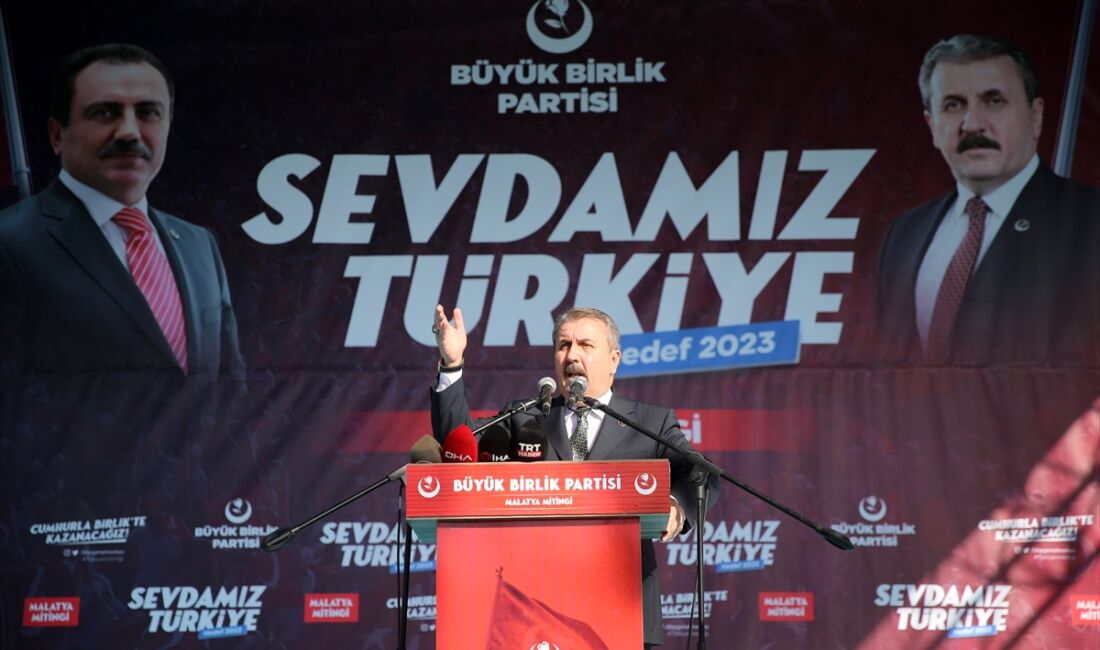 Büyük Birlik Partisi Genel Başkanı Mustafa Destici, 1 Şubat Pazar