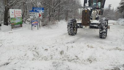Malatya’nın Darende ilçesinde etkili olan olumsuz hava koşulları nedeniyle taşımalı