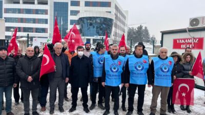 Türk Büro-Sen’den 81 İlde Ortak Tepki Türk Büro-Sen, görevi başında uğradığı silahlı saldırı sonucu hayatını kaybeden