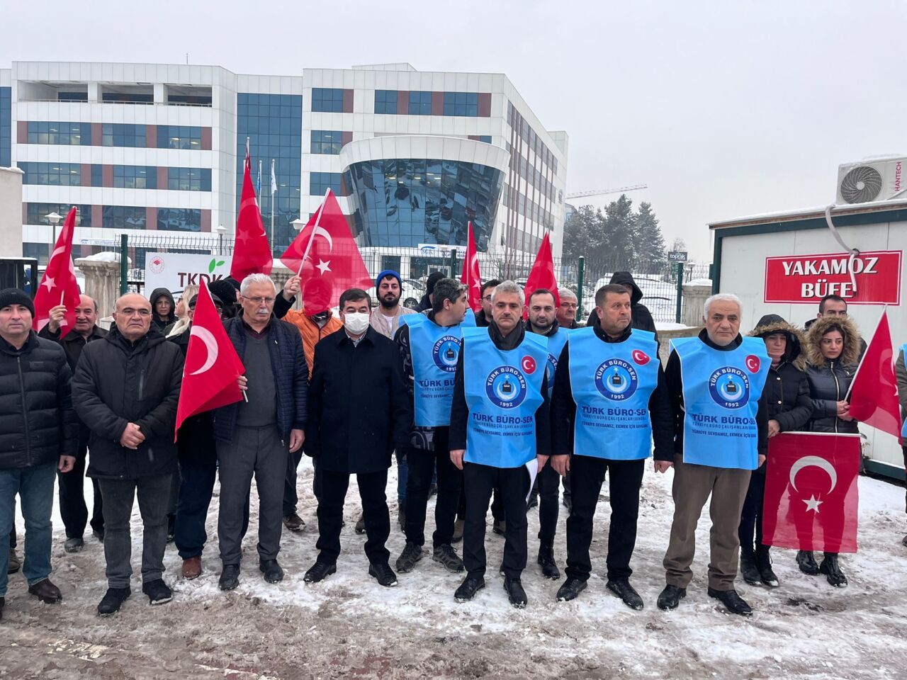 Türk Büro-Sen, görevi başında uğradığı silahlı saldırı sonucu hayatını kaybeden