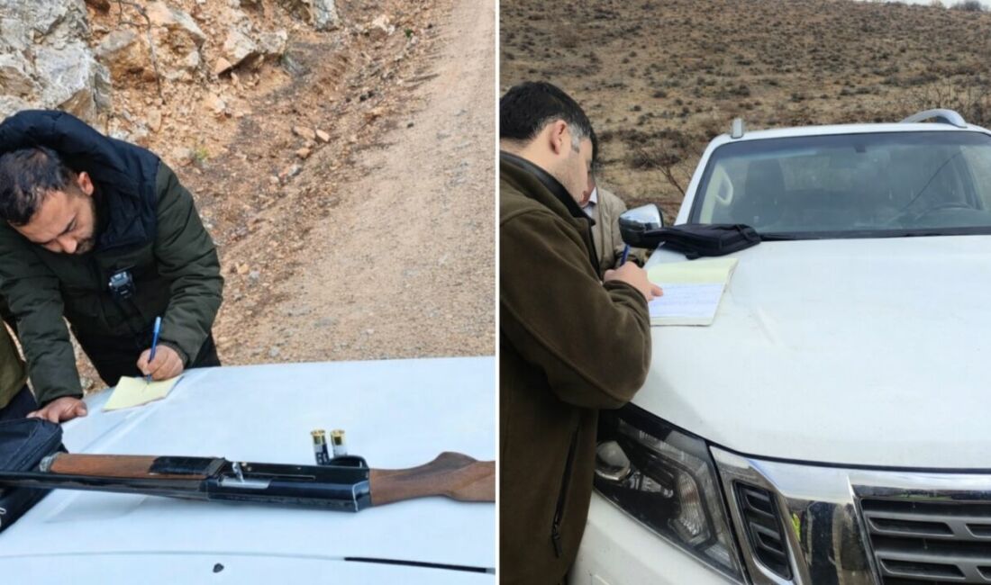 Malatya’nın Darende ilçesinde yaban keçisi vurduğu tespit edilen şahsa 956