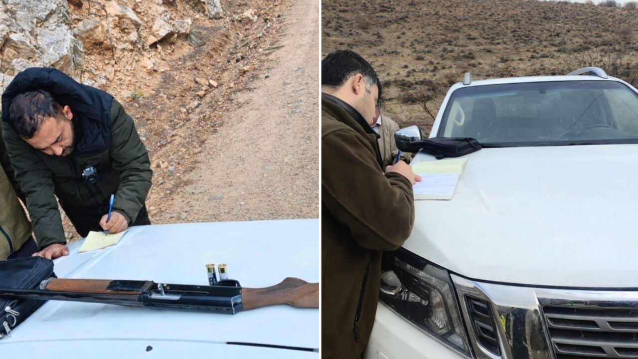 Malatya’nın Darende ilçesinde yaban keçisi vurduğu tespit edilen şahsa 956