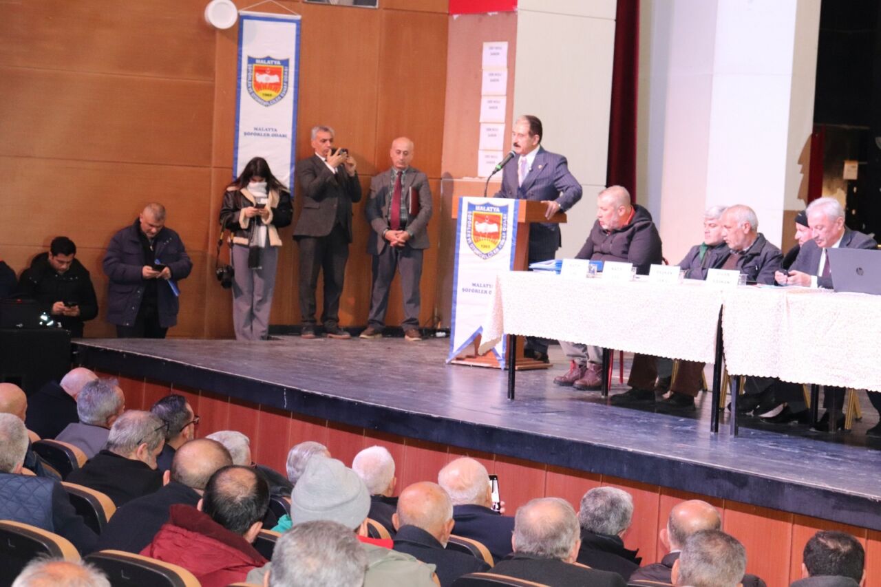 Malatya Şoförler ve Otomobilciler Esnaf Odası’nın 2026 yılı olağan genel
