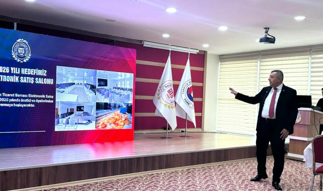 Malatya Ticaret Borsası Başkanı Ramazan Özcan, lisanslı depolarda 20 bin