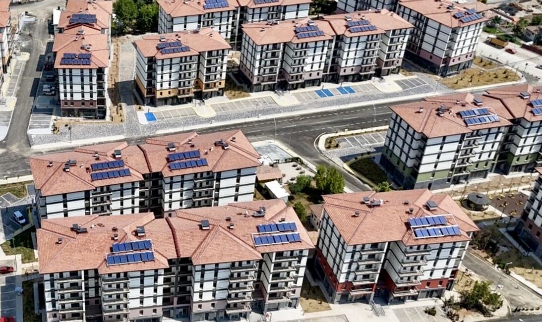 TOKİ’nin 500 bin sosyal konut projesi kapsamında Malatya’nın Battalgazi ve