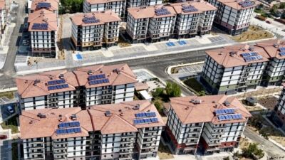 TOKİ’nin 500 bin sosyal konut projesi kapsamında Malatya’nın Battalgazi ve