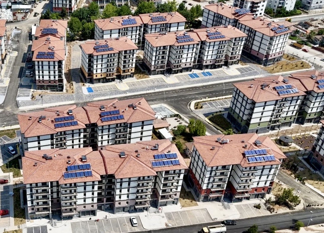 TOKİ’nin 500 bin sosyal konut projesi kapsamında Malatya’nın Battalgazi ve