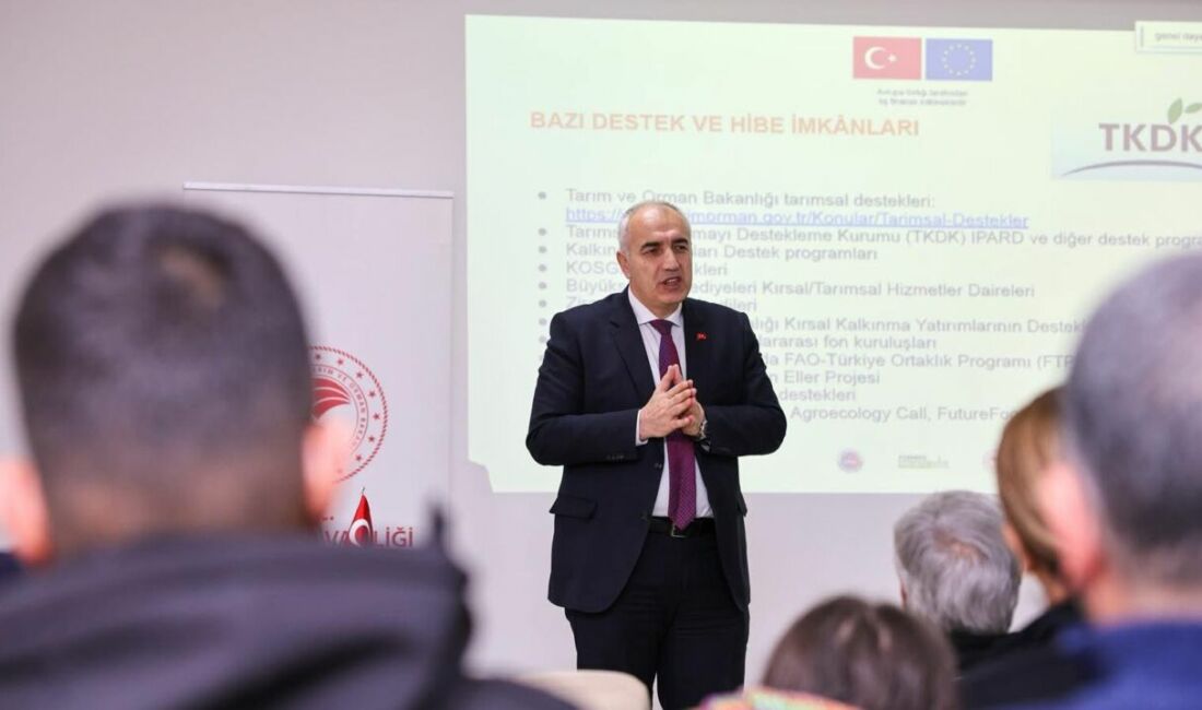 Depremden etkilenen bölgelerde tarımsal üretimin yeniden güçlendirilmesi amacıyla yürütülen FARMERS