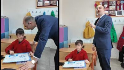 Doğanşehir’de Minik Öğrenciden Kaymakam’a Yol Talebi Malatya’nın Doğanşehir ilçesinde düzenlenen karne dağıtım programında ilkokul öğrencisi Rüzgar,