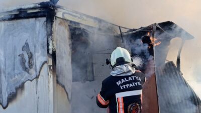 Malatya Samanköy Konteyner Kent’te çıkan konteyner yangını, Malatya Büyükşehir Belediyesi