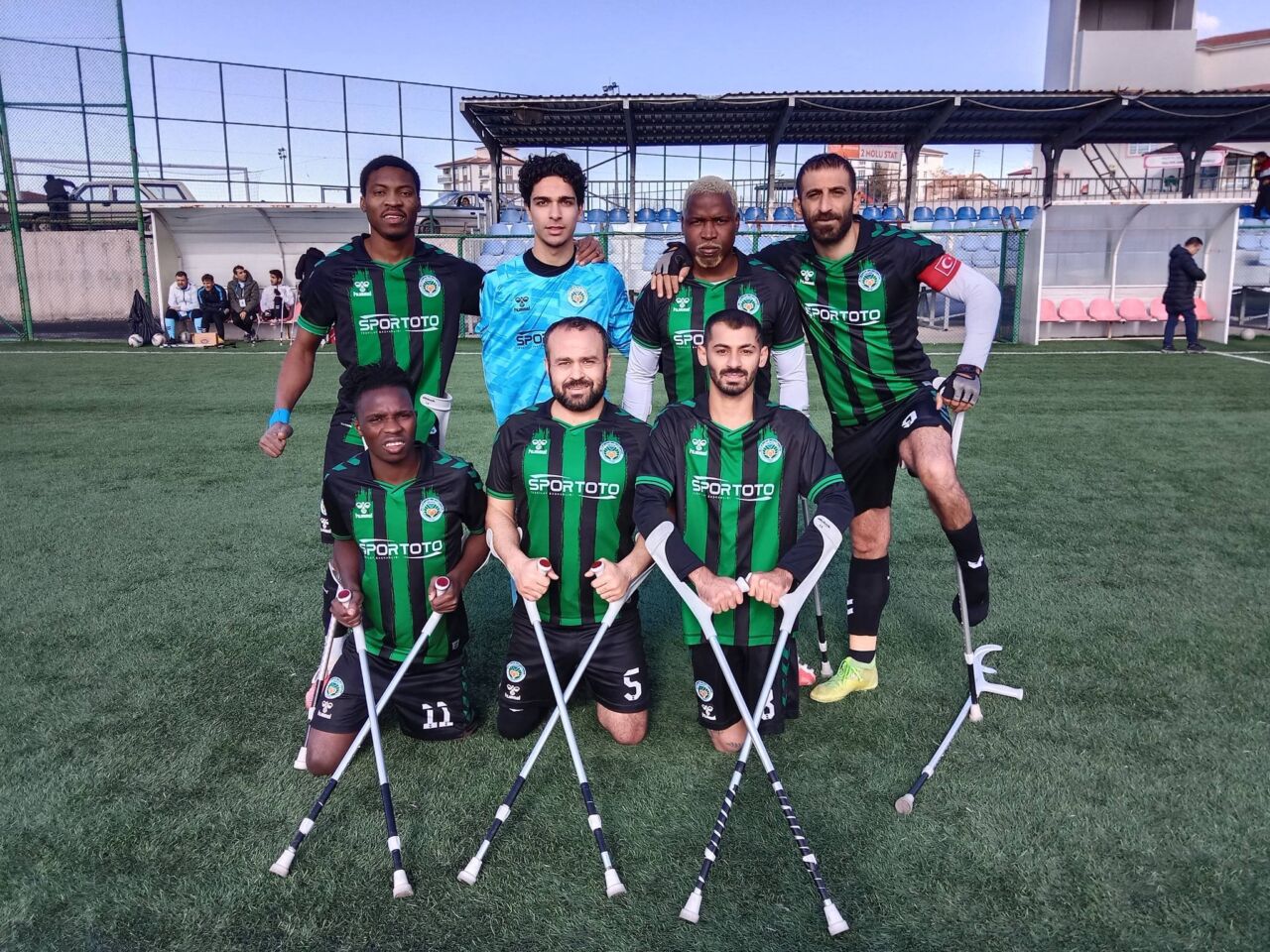 Ampute Futbol Süper Ligi’nin 11. haftasında Malatya Büyükşehir Belediyespor Ampute