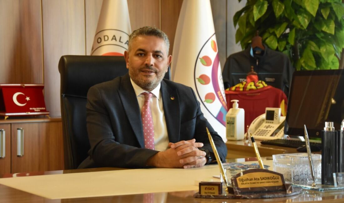Malatya Ticaret ve Sanayi Odası Başkanı Oğuzhan Ata Sadıkoğlu, deprem