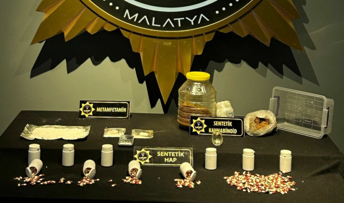 Malatya’da sokak satıcılarına yönelik düzenlenen narkotik operasyonunda 14 şüpheli gözaltına