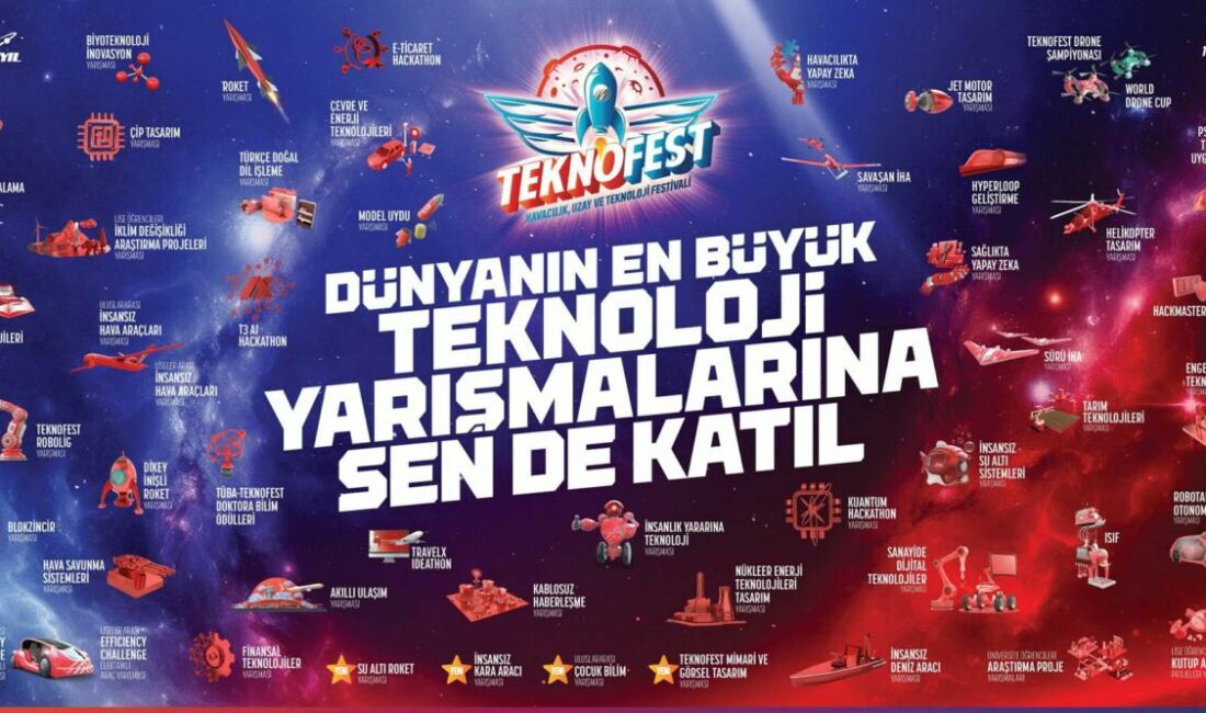 Milli Teknoloji Hamlesi kapsamında düzenlenen TEKNOFEST 2026 Teknoloji Yarışmaları için