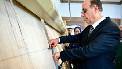 Yeşilyurt Belediye Başkanı Prof. Dr. İlhan Geçit, Mahmut Çalık/Ahmet Çalık
