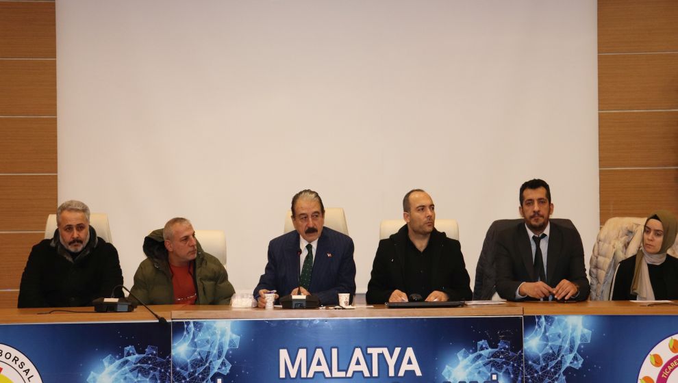 Malatya Esnaf ve Sanatkârlar Odaları Birliği (MESOB) Başkanı Şevket Keskin,