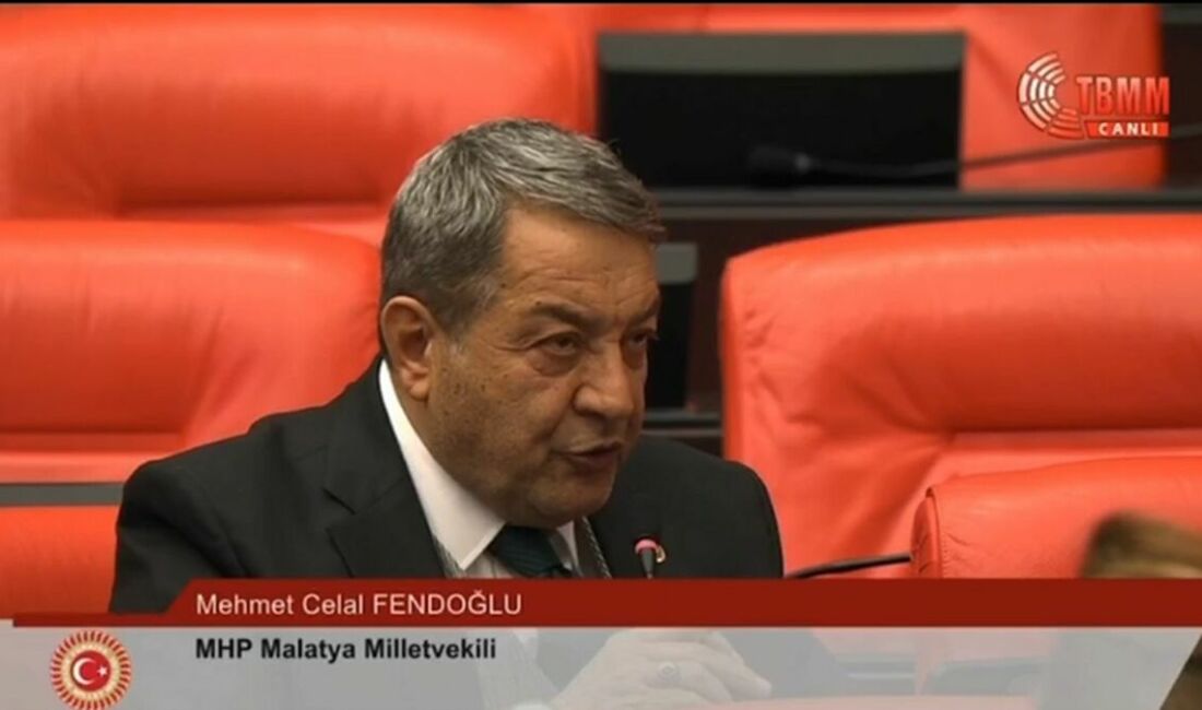 MHP Malatya Milletvekili Mehmet Fendoğlu, TBMM Genel Kurulu’nda 6 Şubat