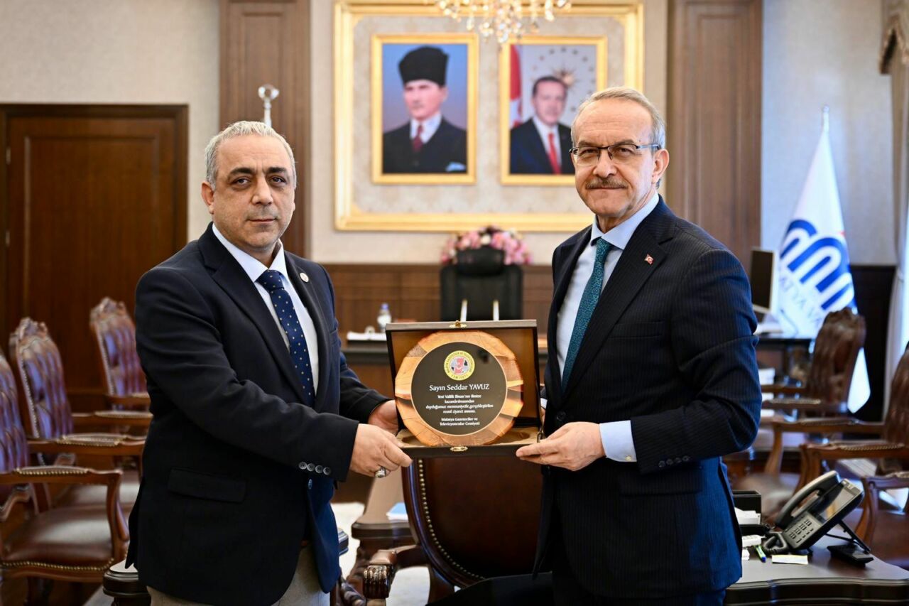 Malatya Gazeteciler ve Televizyoncular Cemiyeti, Malatya Valisi Seddar Yavuz’u makamında