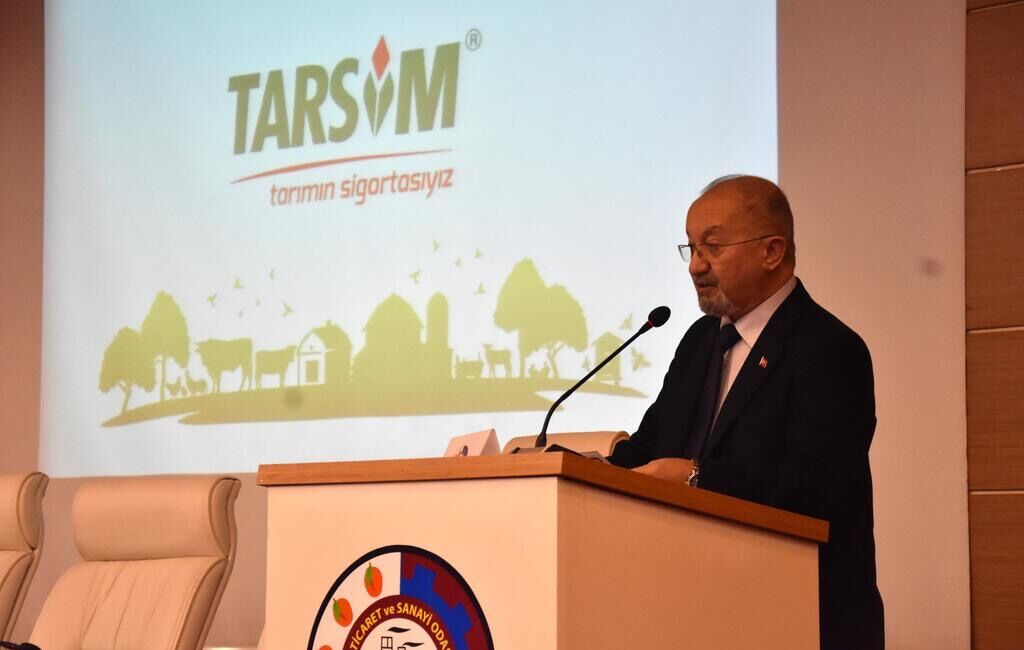 Sigorta acentelerine yönelik düzenlenen TARSİM bilgilendirme toplantısında, tarım sigortalarında güncel