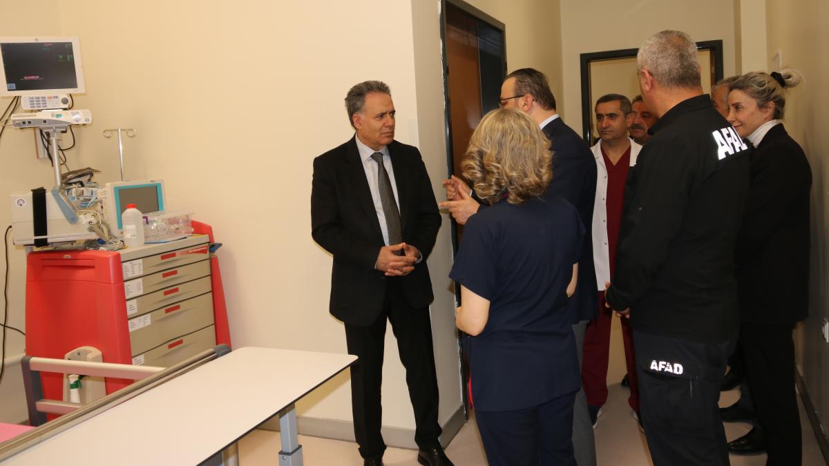 Hasta konforunu ve hizmet kapasitesini artırmak amacıyla modernize edilen İnönü