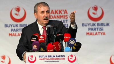 Büyük Birlik Partisi (BBP) Genel Başkanı Mustafa Destici, partisinin Malatya’daki