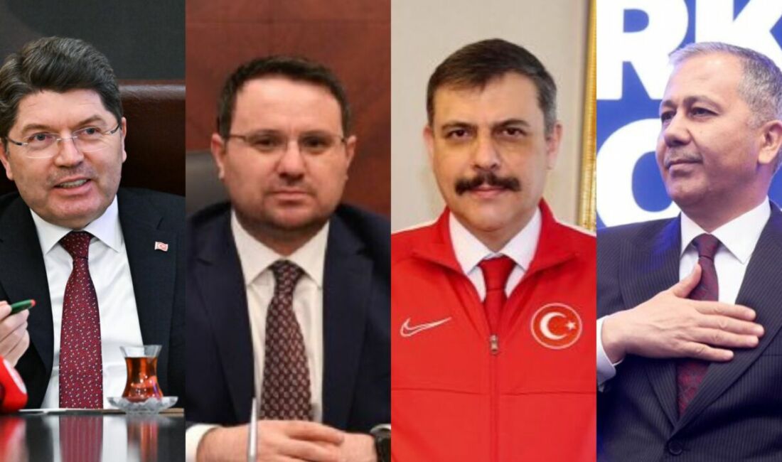Adalet Bakanlığı’na Akın Gürlek, İçişleri Bakanlığı’na Mustafa Çiftçi Atandı Resmi Gazete’de yayımlanan atama kararlarına göre, görevden affını isteyerek ayrılan